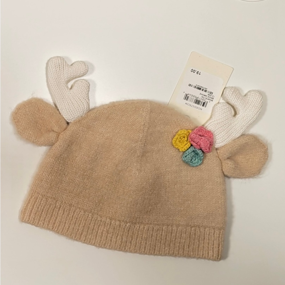 BNWT Nordstrom Baby Beanies - 12-48 Months